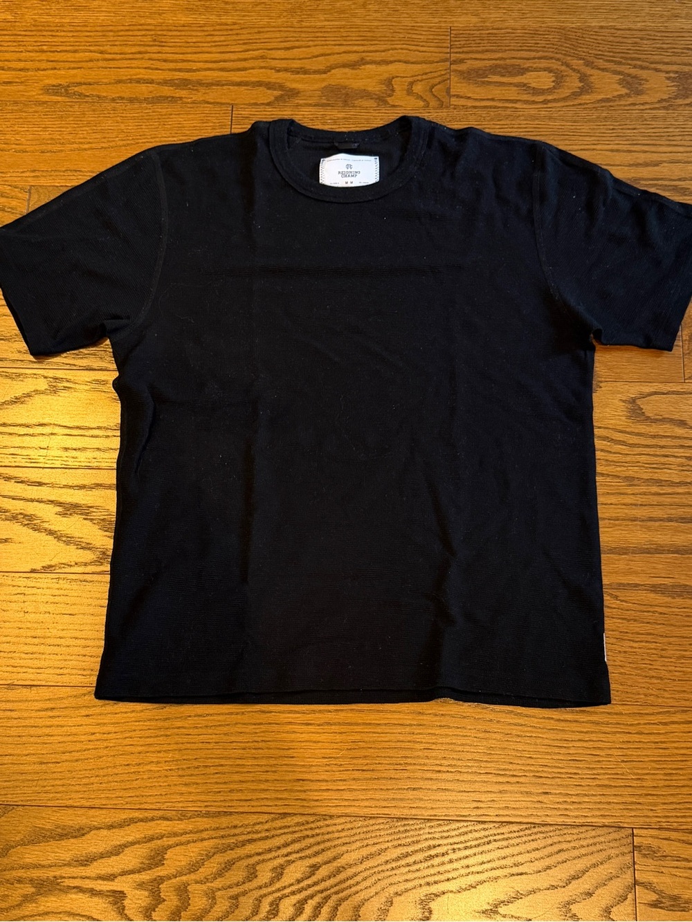 Reigning Champ - Merino Wool Waffle T - Medium - Used